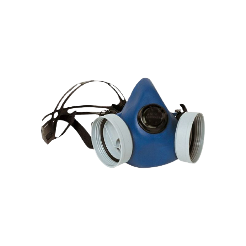 Demi-masque pour 2 filtres à vis