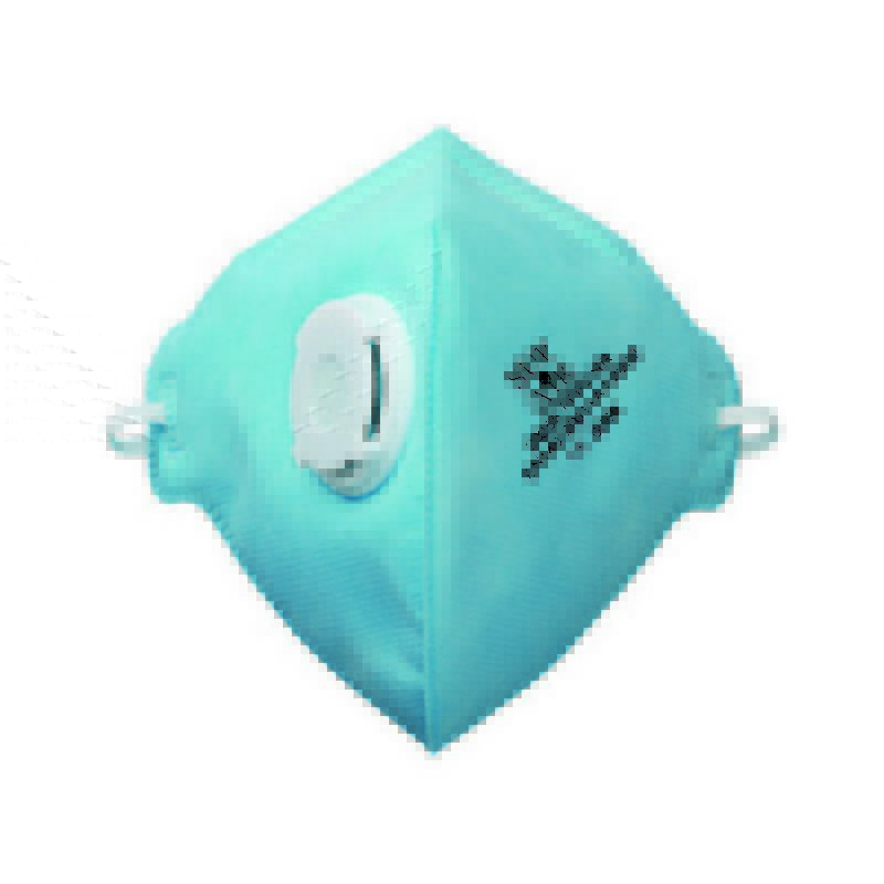 Masque pliable avec valve