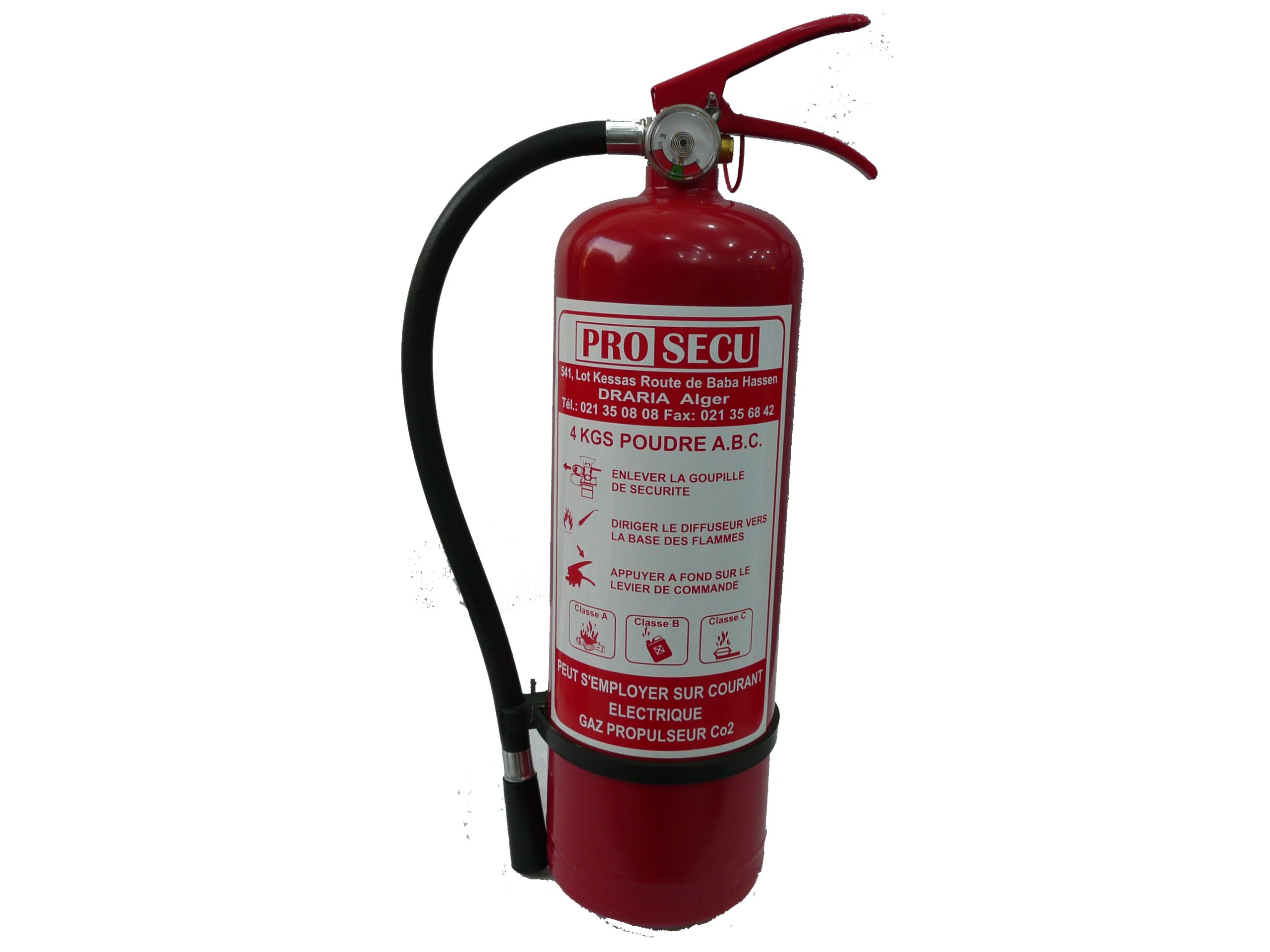 Extincteur Poudre 6 Kg